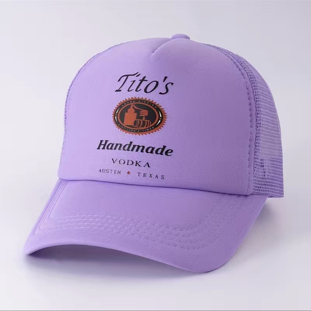 New! Tito’s unisex trucker hat.